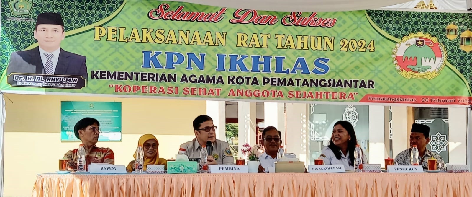 RAT KPN. IKHLAS KEMENTERIAN AGAMA KOTA PEMATANGSIANTAR 